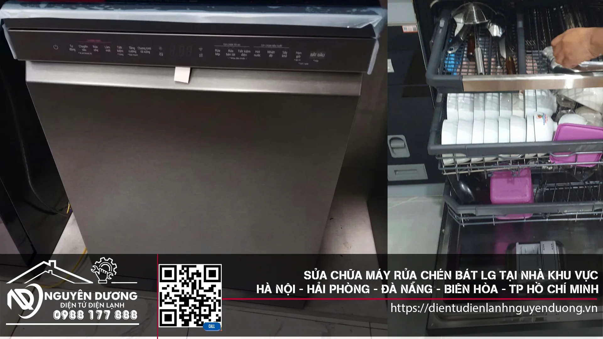 Sửa Chữa Máy Rửa Chén Bát LG