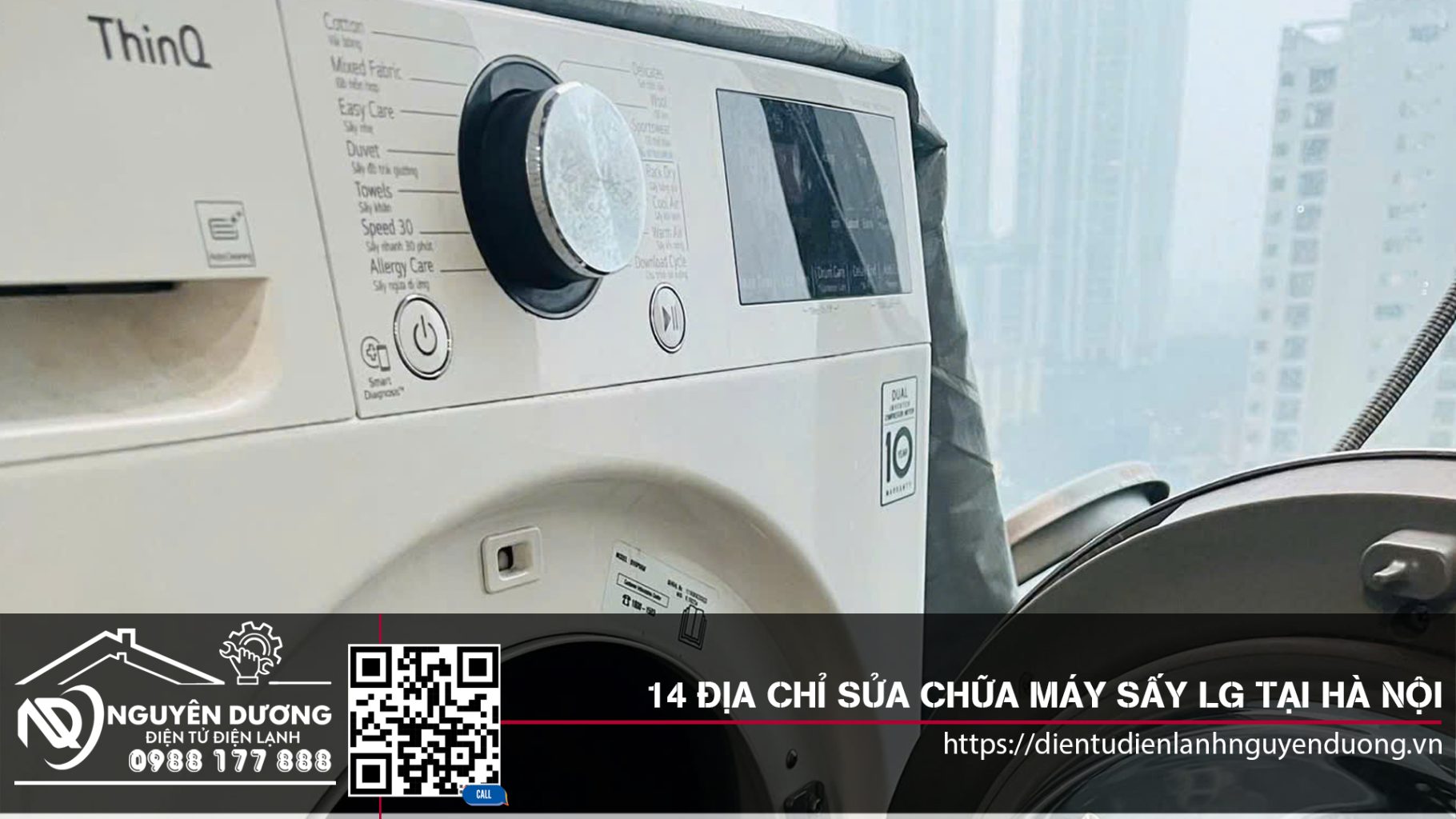 Địa Chỉ Sửa Chữa máy Sấy LG Tại Hà Nội