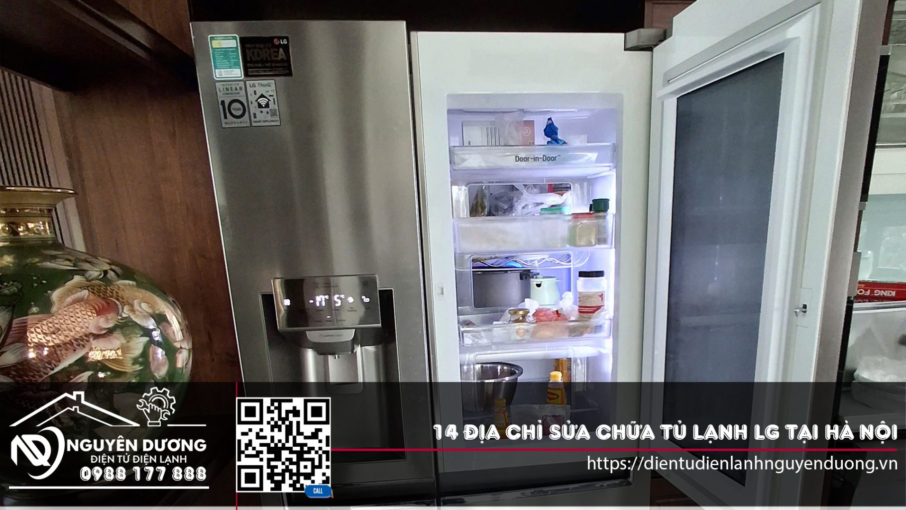 Sửa Chữa Tủ Lạnh LG Uy Tín Tại Hà Nội