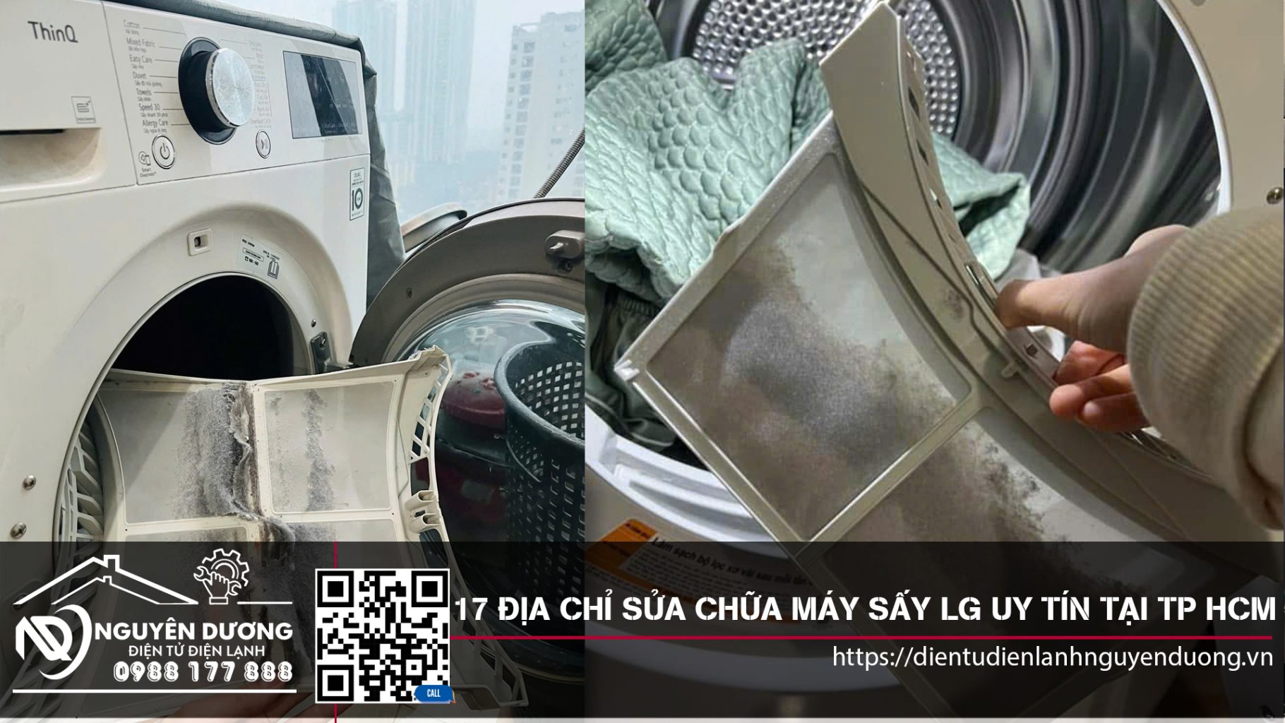 17 Địa Chỉ Sửa Chửa Máy Sấy LG Uy Tín Tại Tp Hồ Chí Minh