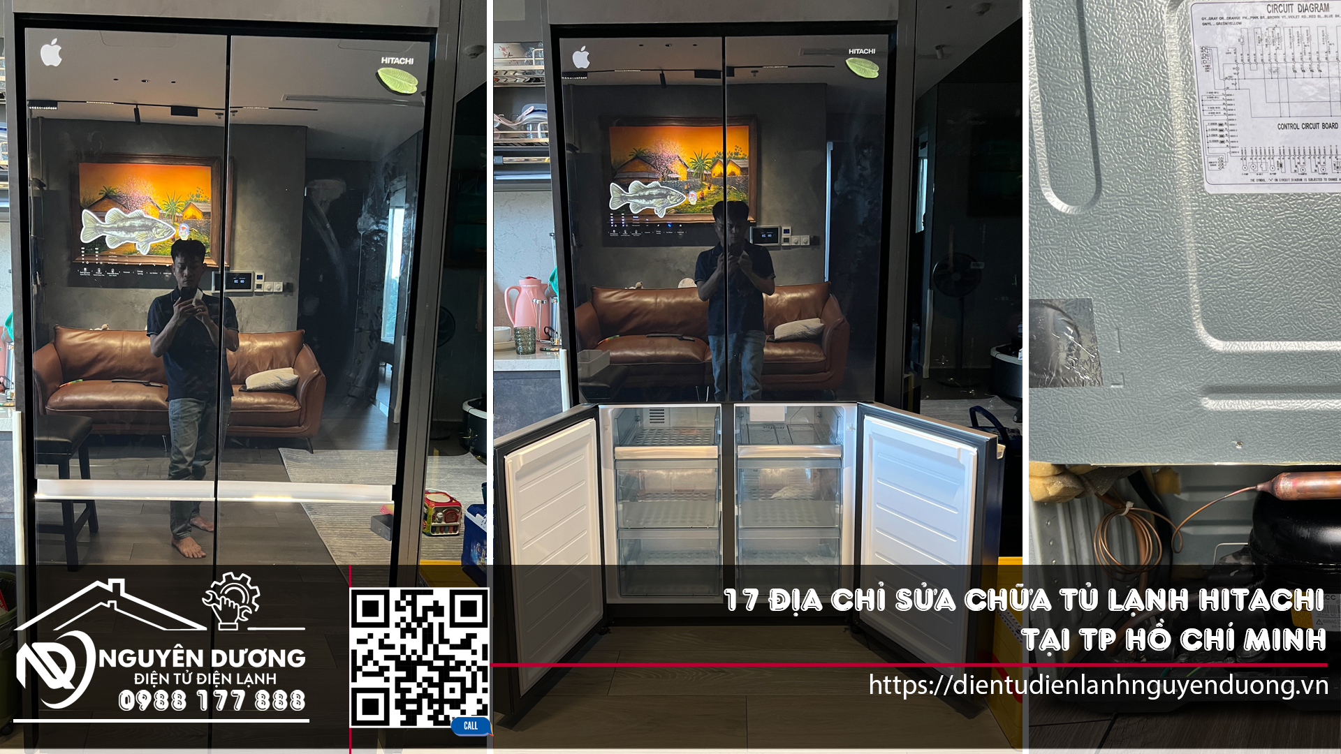 17 Địa CHỉ Sửa Chữa Tủ Lạnh Hitachi Uy Tín Chính Hãng Tại Tp Hồ Chí Minh