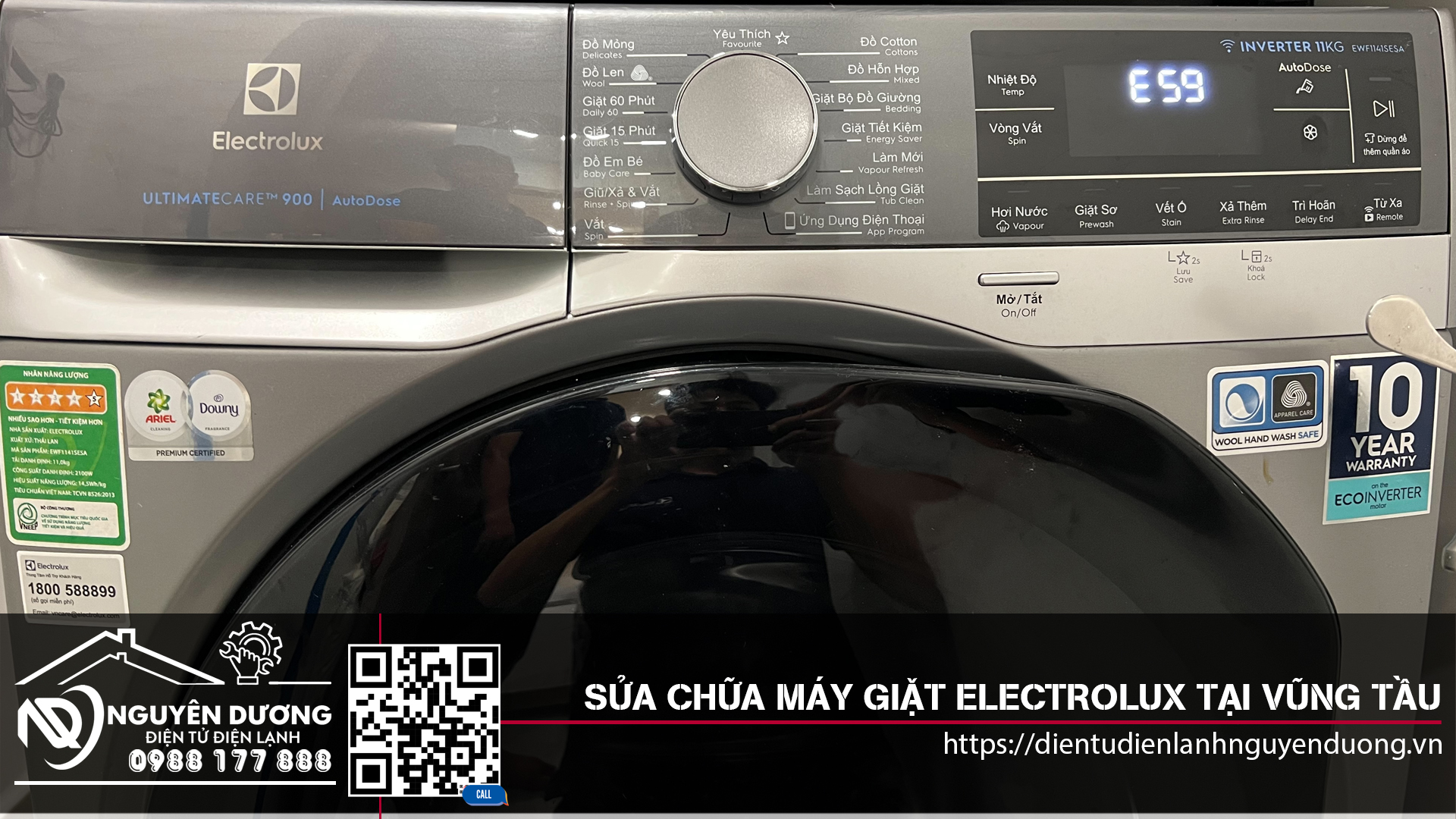 Sửa Chữa Máy Giặt Electrolux Tại Vũng Tầu Uy Tín
