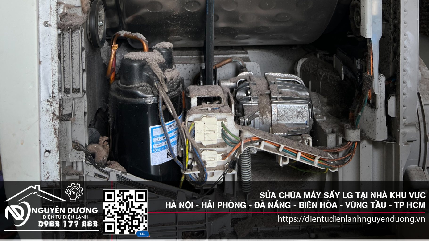 Sửa Chữa Máy Sấy LG Tại Nhà, Dịch Vụ Có Tại Hà Nội - Hải Phòng - Đà Nẵng - Biên Hòa - Vũng Tầu - Tp Hồ Chí Minh