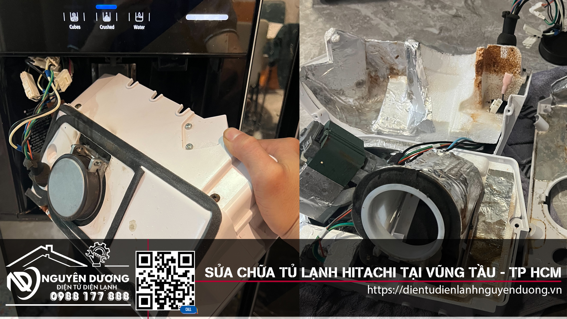 Sửa Chữa Tủ lạnh Hitachi Tại Vũng Tầu Uy Tín