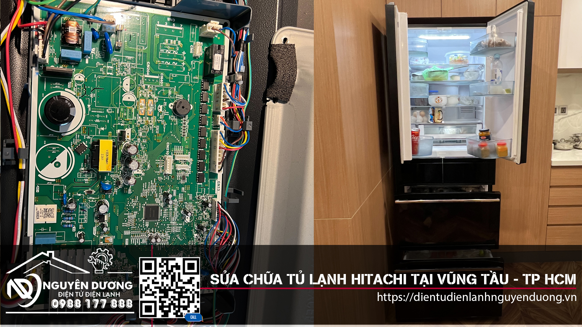 Sửa Chữa Tủ Lạnh Hitachi Tại Vũng Tầu