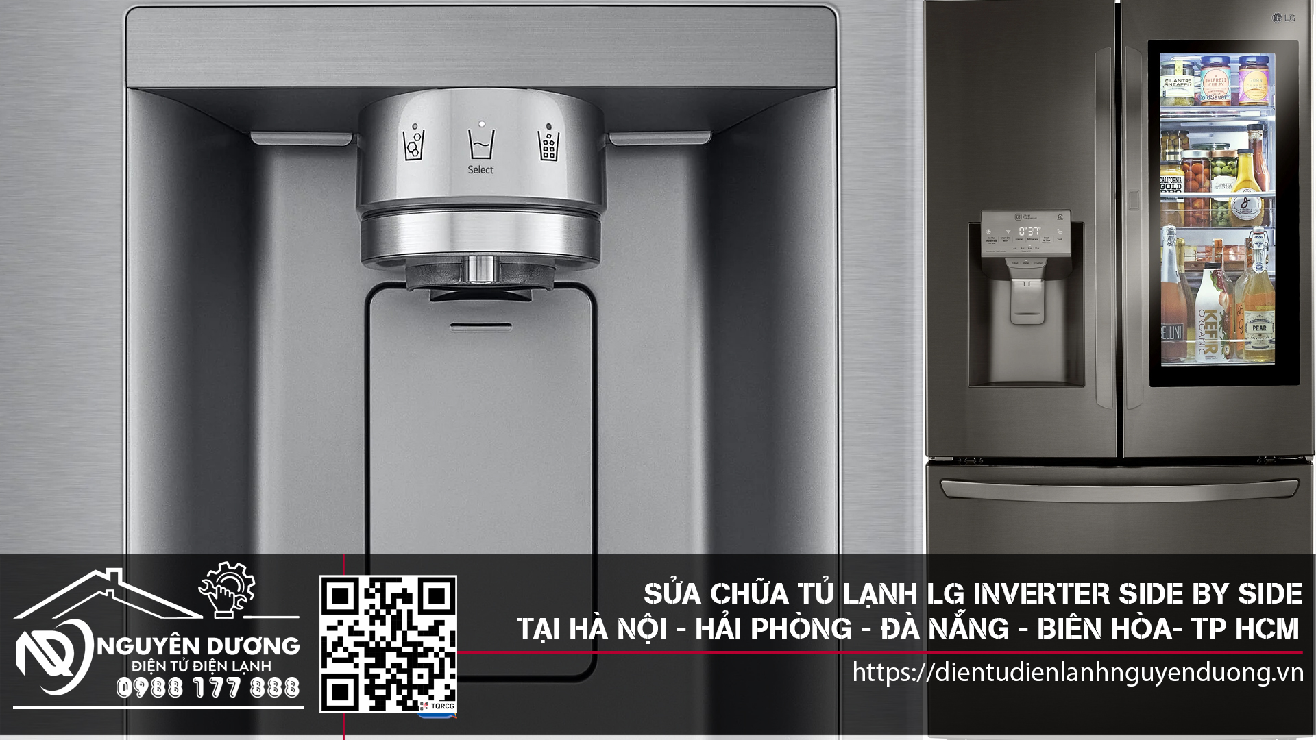Sửa Chữa Tủ Lạnh LG Inverter Side By Side Tại Nhà Uy Tín