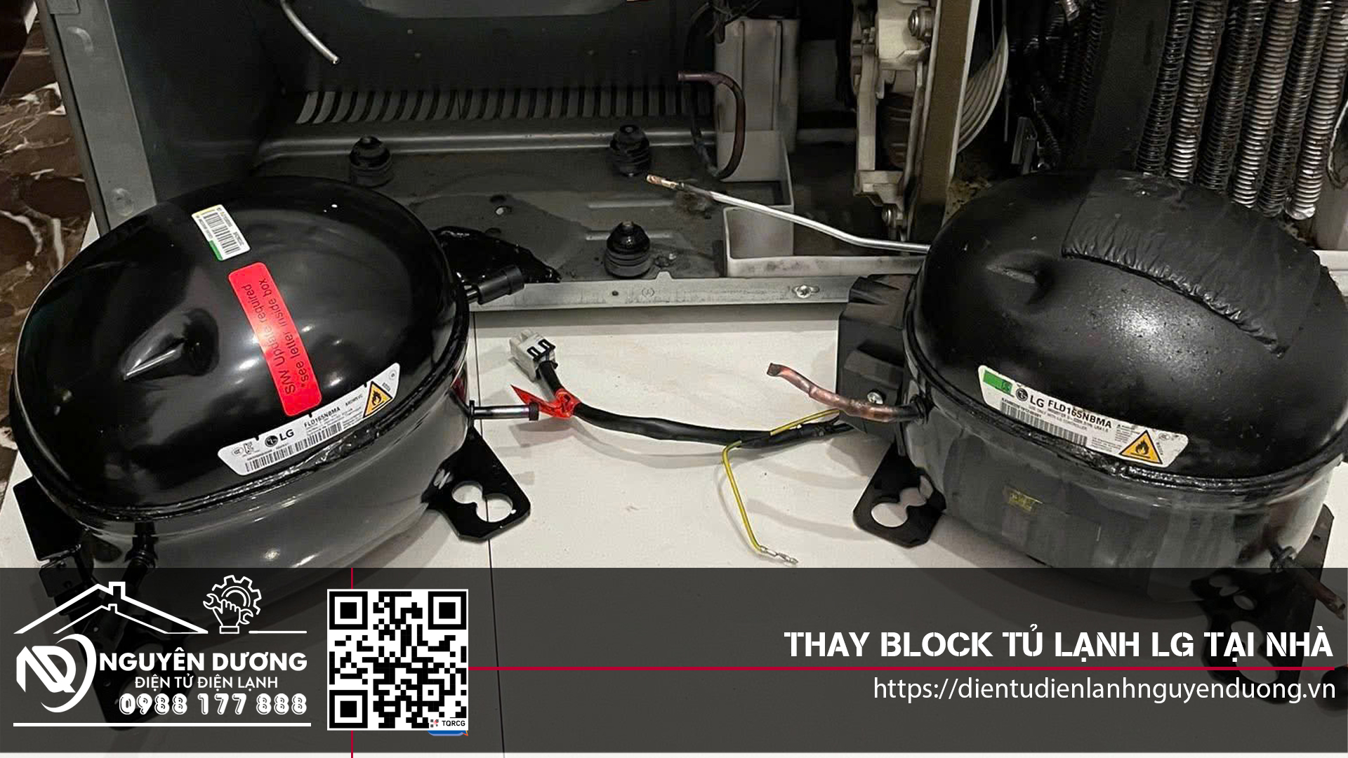 Thay Block Tủ Lạnh LG Chính Hãng Tại Nhà Khu Vực Hà Nội - Tp Hồ Chí Minh