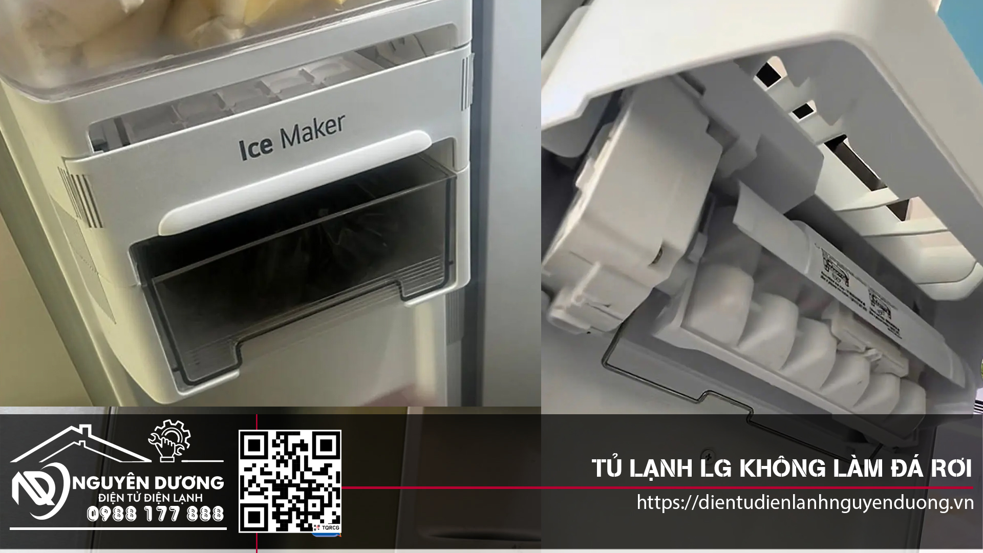 Tủ Lạnh LG Không Làm Đá Rơi