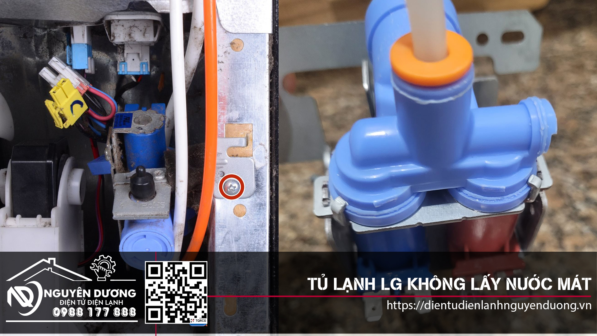 Tủ Lạnh LG Không Bơm Nước Làm Đá Do Chết Bơm Nước Làm Đá