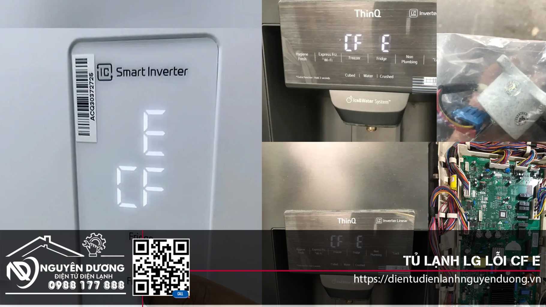 Tủ Lạnh LG Lỗi CF E