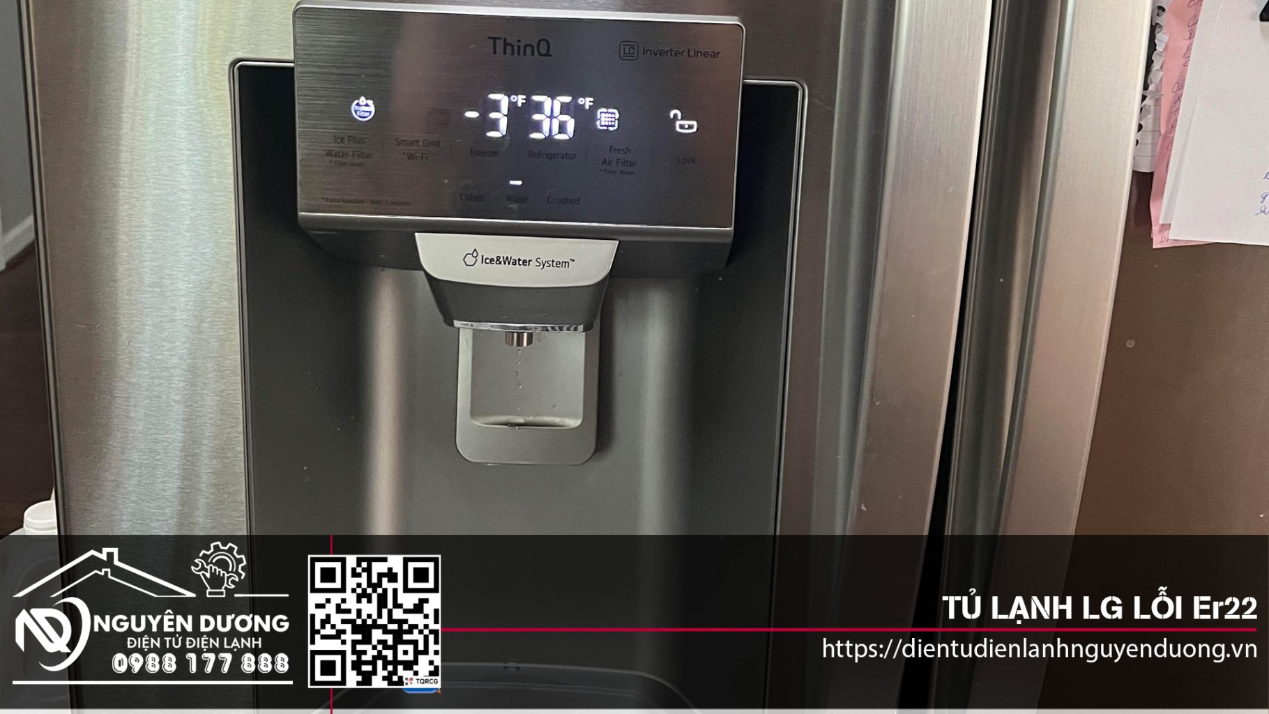 Tủ Lạnh LG Lỗi Er 22