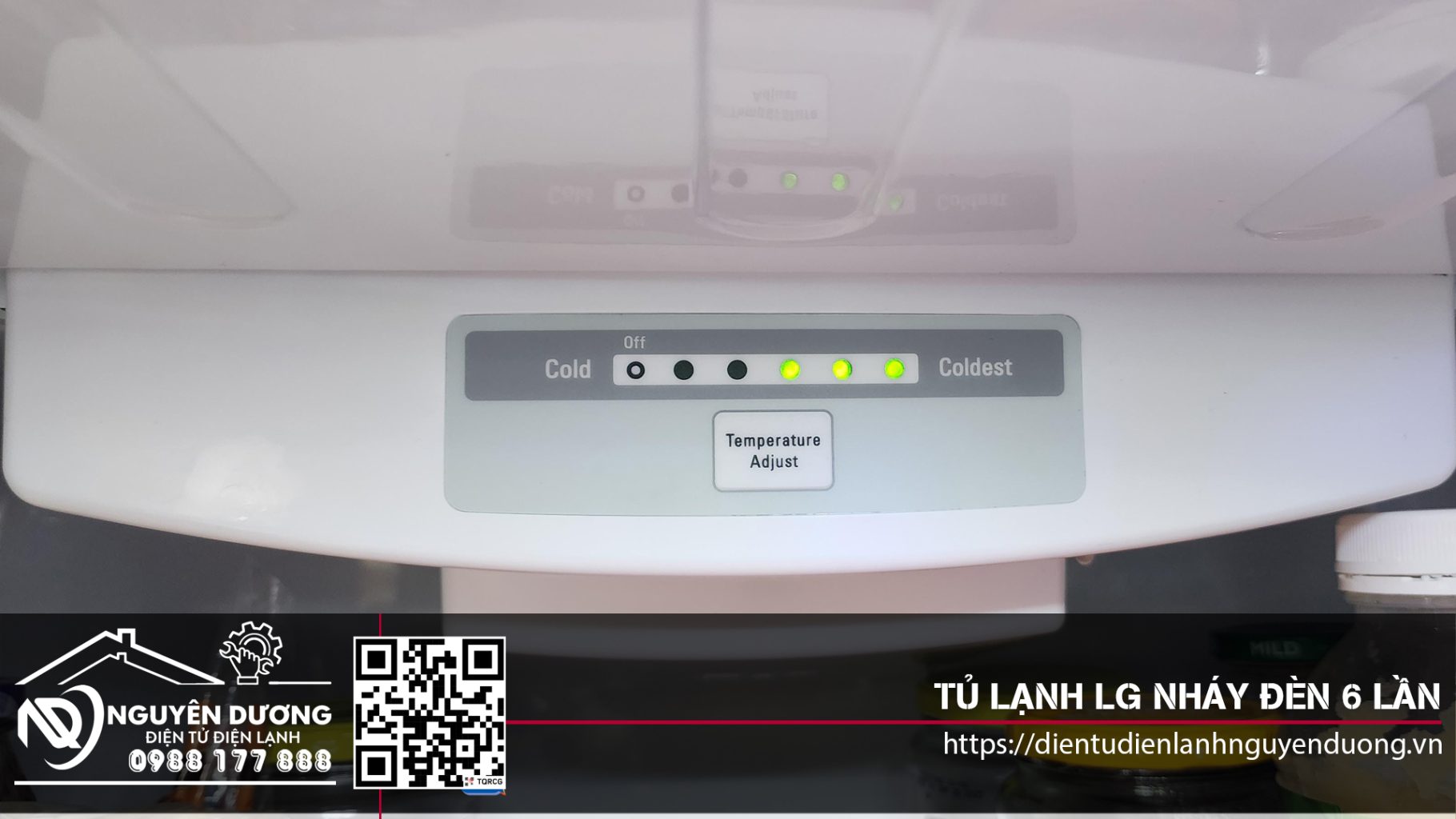 Tủ Lạnh LG Nháy Đèn 6 Lần